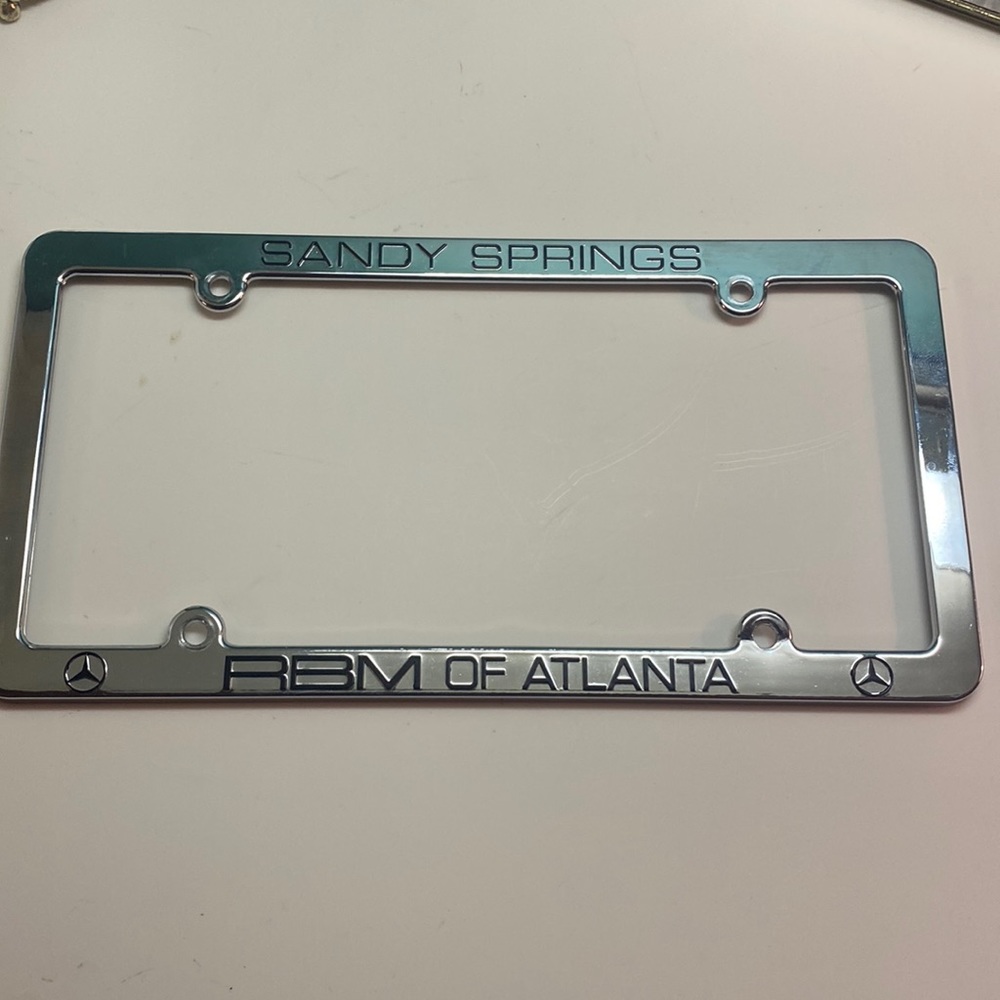 New! Mercedes benz sandy springs RBM of Atlanta tag